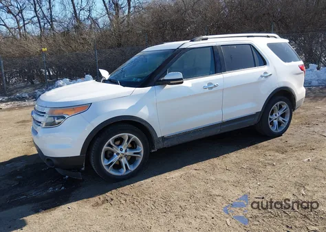 2011 Ford Explorer Limited z USA, uszkodzony, nr VIN 1FMHK7F86BGA16714
